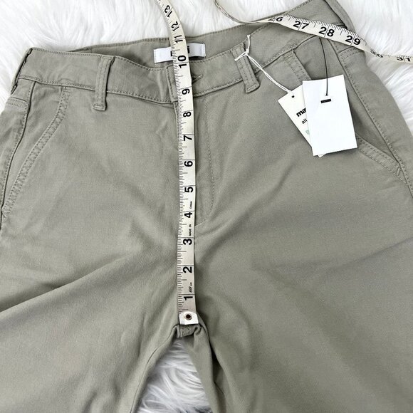 Mavi Womens 26 Beige Miracle High Rise Wide Leg Jean Soft Twill Tencel - Picture 7 of 9